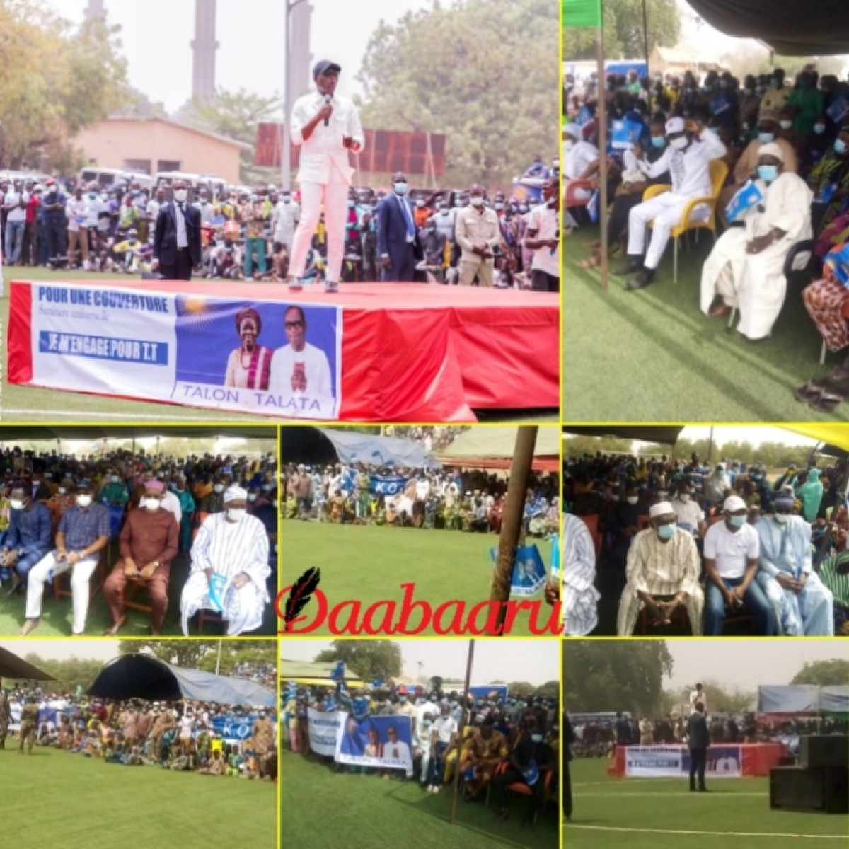 PRÉSIDENTIELLE DU 11 AVRIL PROCHAIN : Le duo Talon-Talata accueillit à Kandi