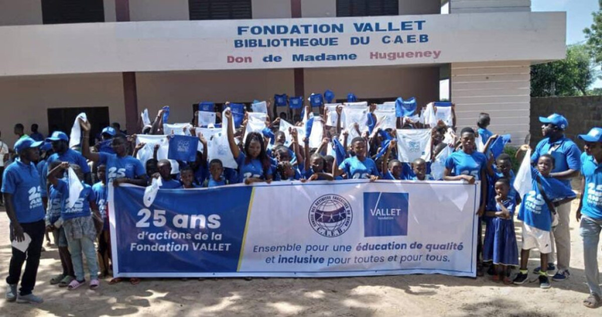 CÉLÉBRATION DU JUBILÉ D&rsquo;ARGENT :  La Fondation Vallet, 25 ans d&rsquo;actions au service de l&rsquo;éducation inclusive  . Des caravanes organisées à Parakou, Djougou, Natitingou, Abomey, Lokossa et Porto-Novo