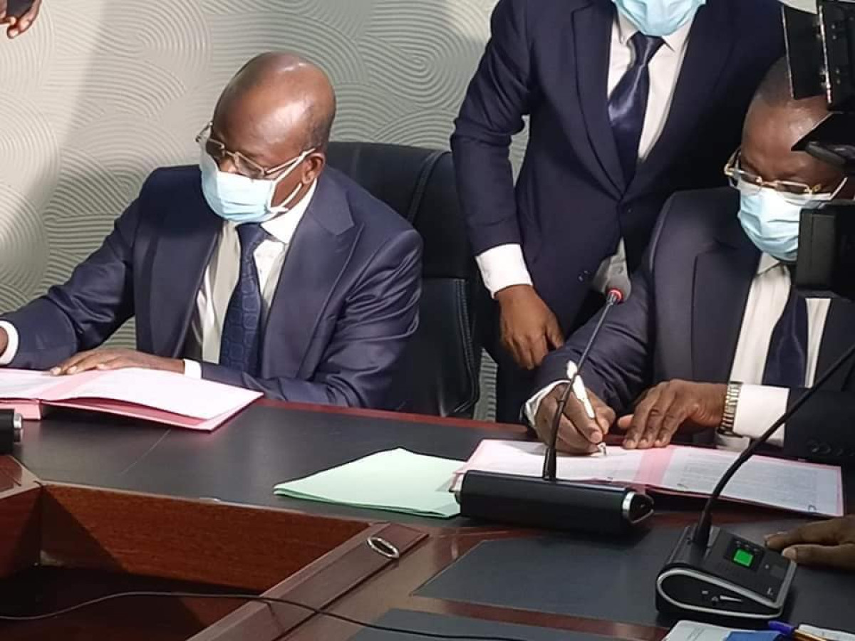 APRES SA NOMINATION AU MINISTERE DE LA DECENTRALISATION ET DE LA GOUVERNANCE LOCALE : Raphaël Akotegnon prend service