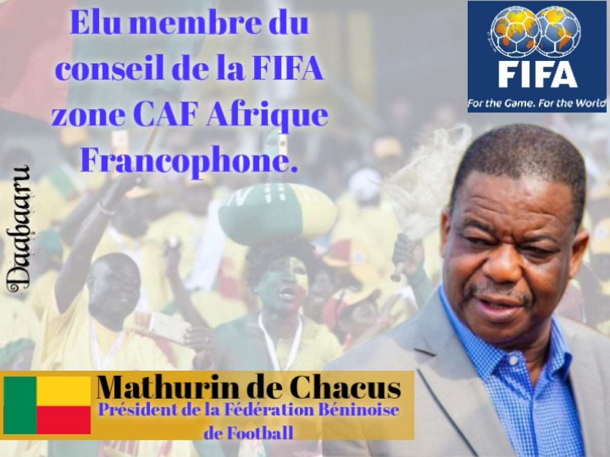 CAF/ 43E AG ORDINAIRE ET ÉLECTIVE  : Mathurin de Chacus élu membre du conseil de la Fifa
