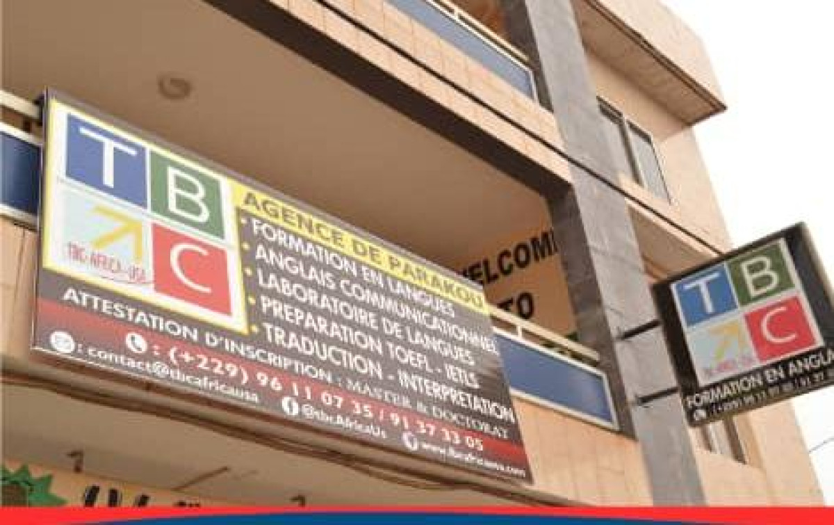 POUR AIDER LA POPULATION A MAITRISER L’ANGLAIS EN 3 MOIS, : Tbc Africa Usa désormais installé à Parakou