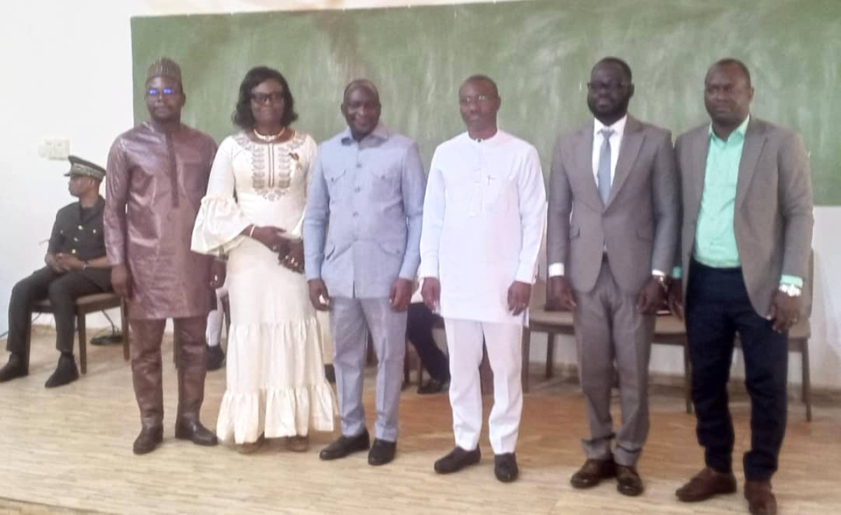 Université de Parakou : La nouvelle équipe rectorale de Sogbossi Bocco installée pour quatre ans