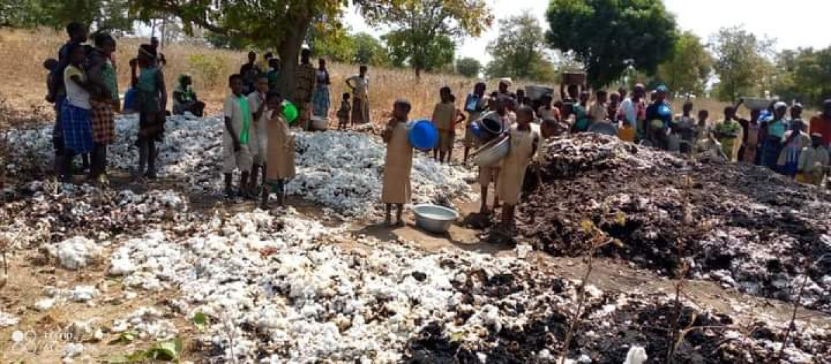 NIKKI/INCENDIE: Environs 6 tonnes de coton réduits en cendres