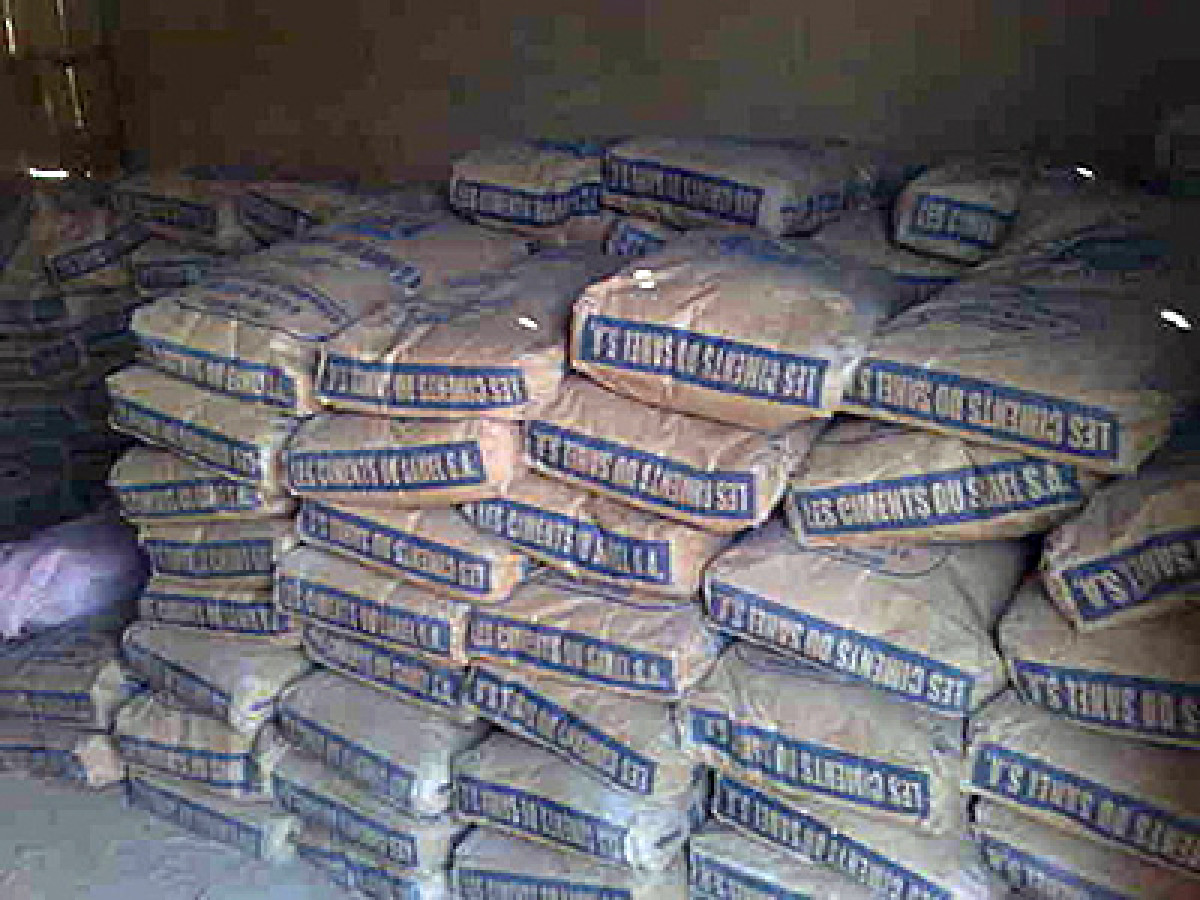 MESURE DU GOUVERNEMENT FACE A LA FLAMBEE DES PRIX DES PRODUITS : Le prix de la tonne du ciment maintenu à 82 000 Fcfa dans le Borgou . Voici les prix par département