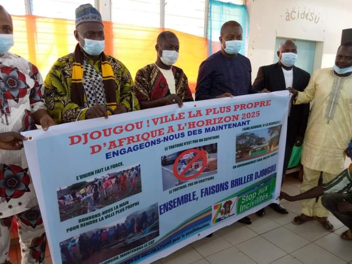 DJOUGOU/CONCOURS QUARTIER LE PLUS PROPRE : « Léman Mandé » remporte le 1er prix