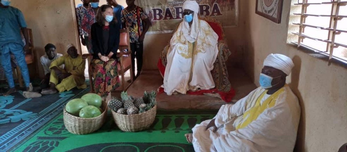 DIPLOMATIE : L’ambassadeur des Etats-Unis près le Bénin à Nikki