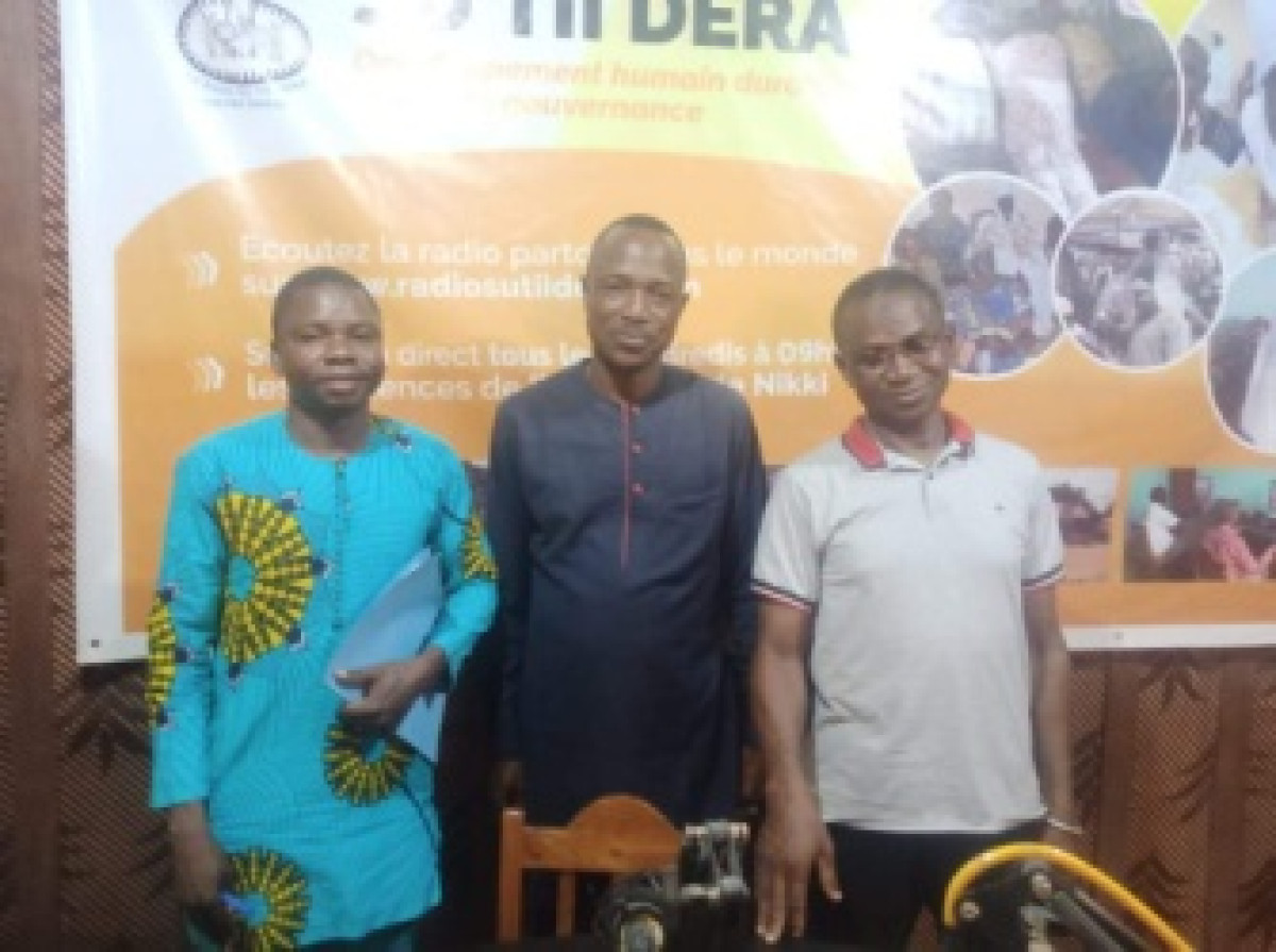 HAAC BORGOU-ALIBORI : Issa Bah Seko visite les locaux de Su Tii Déra Fm de Nikki