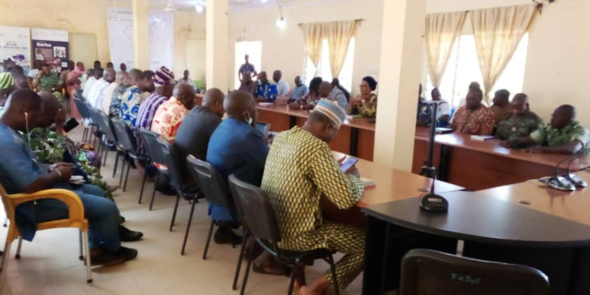 TOURNÉE STATUTAIRE DU PRÉFET KY-SAMAH A GOGOUNOU : Le maire Seydou Tidjani fait l&rsquo;état des lieux de sa commune