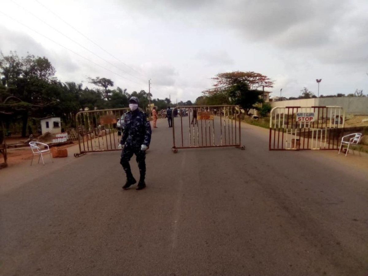 MESURES PRÉVENTIVES CONTRE LE CORONAVIRUS : Le cordon sanitaire fortement installé