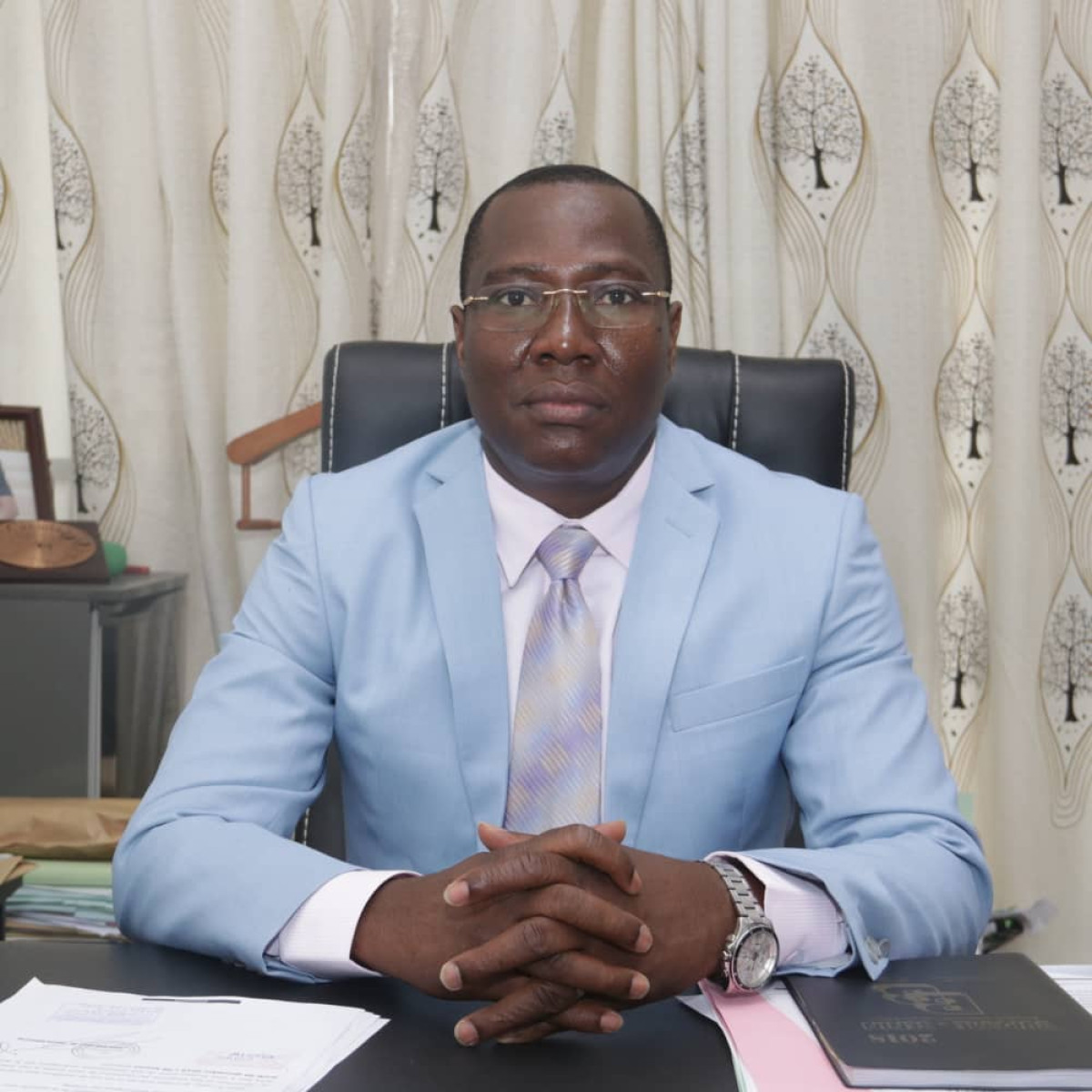 POUR SA CONTRIBUTION A L’ATTEINTE DES OBJECTIFS DU MINISTÈRE DES FINANCES, Le Dpib Moussa Lafia reçoit les félicitations du ministre d’Etat Wadagni