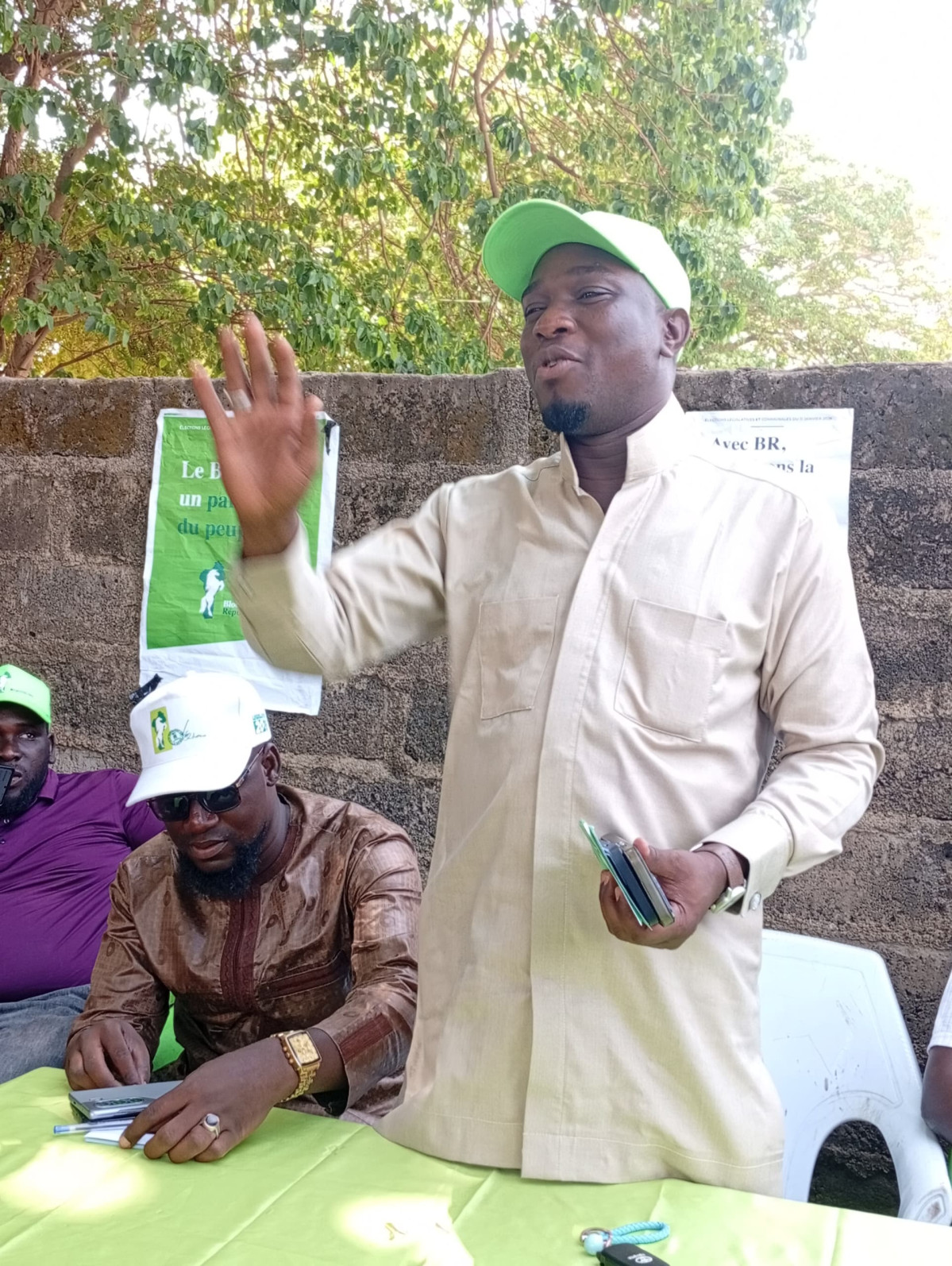 Municipales/Tournée de mobilisation dans le 1er arrondissement de Parakou: Zul-Kifly Zakarie reçoit le soutien des femmes et de la communauté Peulh de Titirou