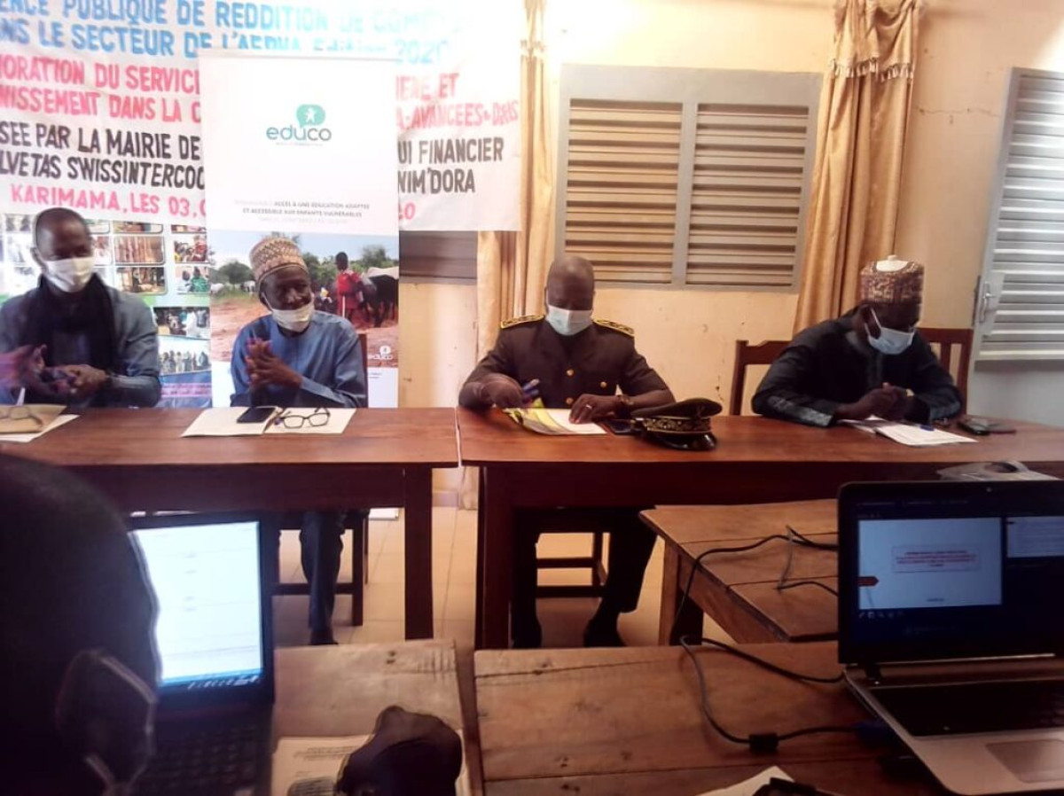 ALIBORI : Le préfet Mohamadou préoccupé par la mendicité des enfants