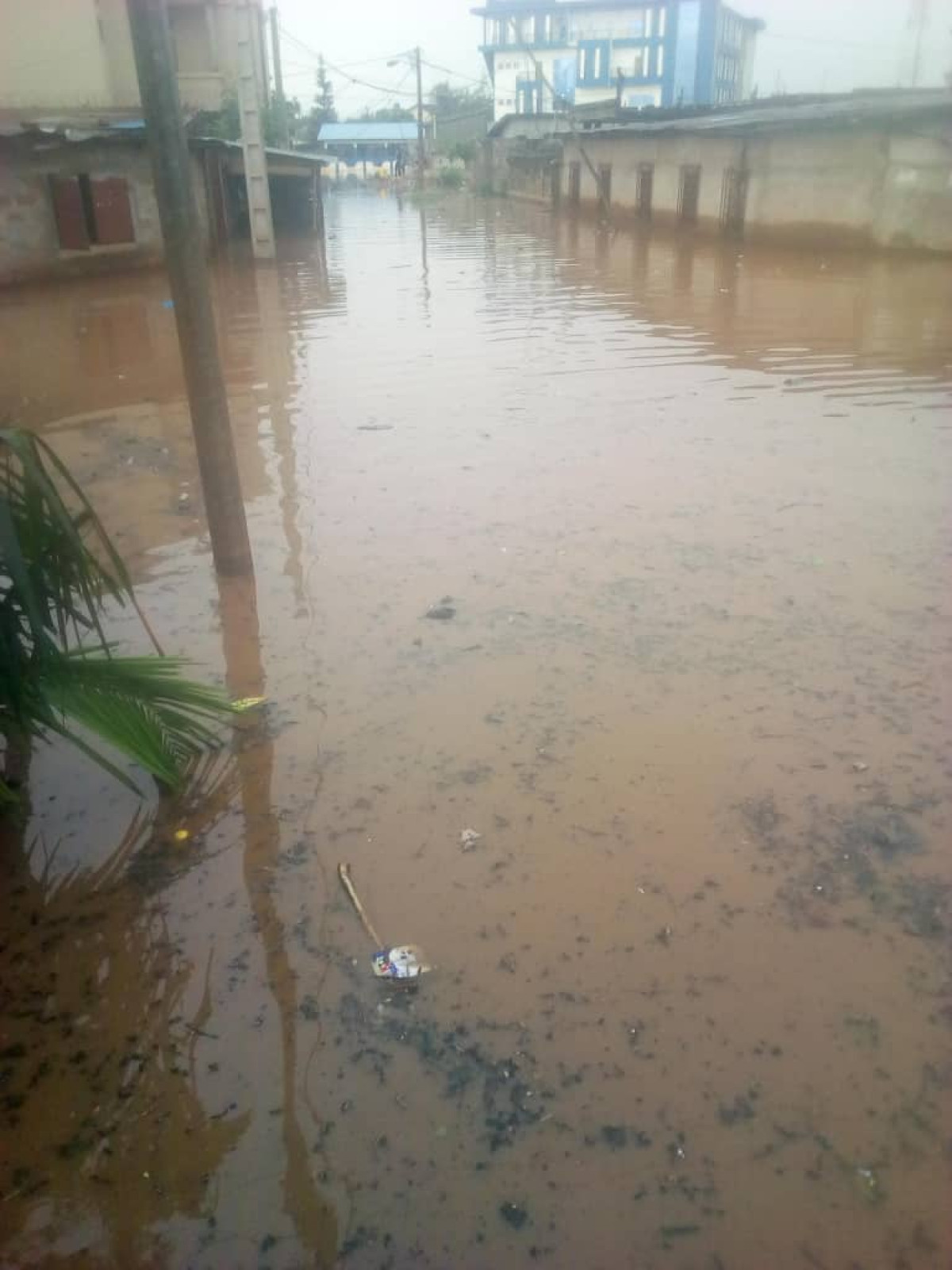 FORTE PLUIE À ABOMEY CALAVI : Les populations sous l&rsquo;eau