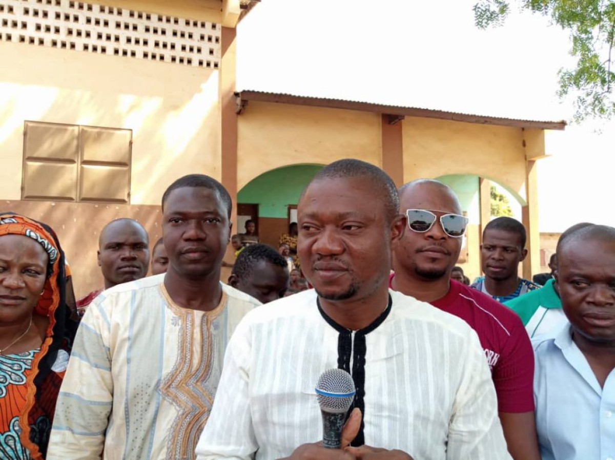 EN TOURNEE D&rsquo;ÉCHANGE DE VŒUX DANS PLUSIEURS LOCALITES DE LA 8E CIRCONSCRIPTION ÉLECTORALE : Inoussa Bio Orou réaffirme son engagement pour la jeunesse