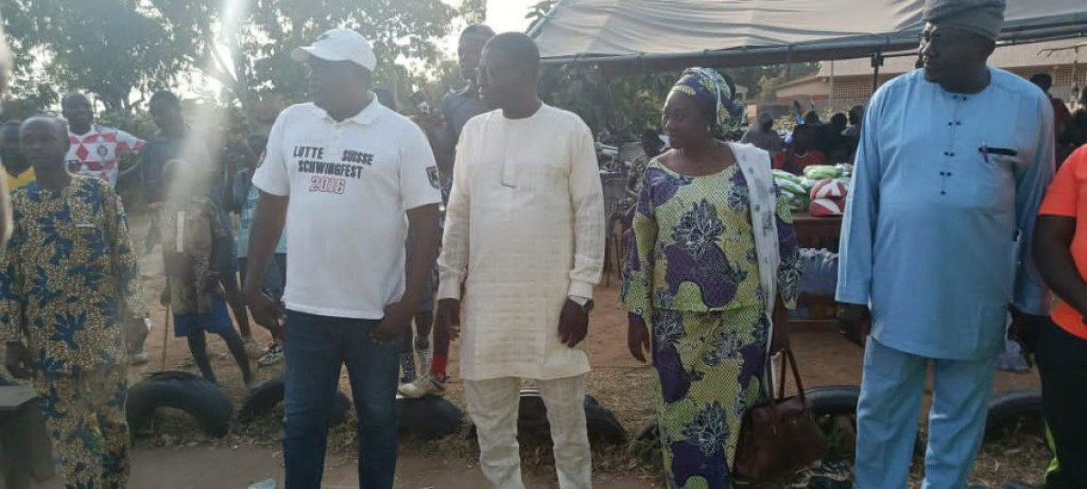 LEGISLATIVES DE JANVIER 2023 A NIKKI : Dr Jamillah Kissira et ses collègues suppléants présentés aux militants Br