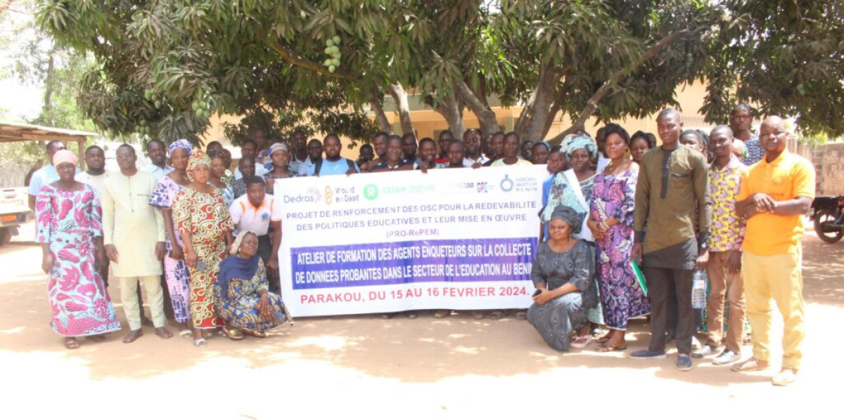 REDEVABILITÉ DANS LE DOMAINE DE L’ÉDUCATION AU BÉNIN : Dedras Ong forme des agents enquêteurs du Projet Pro-Repem