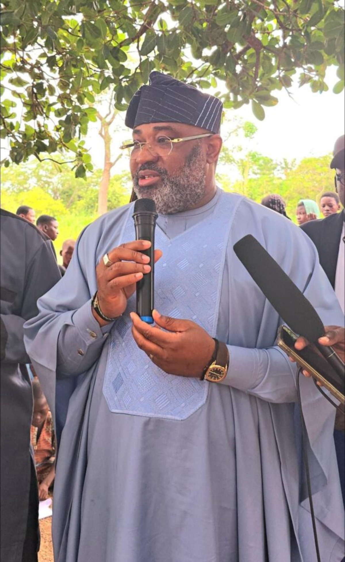 POUR UNE MEILLEURE VIABILITÉ DU MARCHÉ DE GROS EN CONSTRUCTION DANS LA CITÉ DORTOIR :  Richard Boni Ouorou séduit par le standing des marchés construits par Talon  . Il relève tout de même des insuffisances