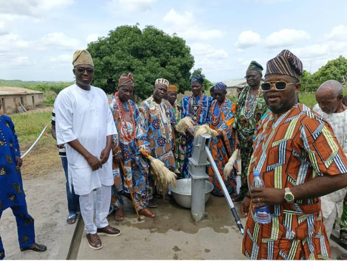Savè/Réalisation de projet socio-communautaire à l&rsquo;occasion de la fête identitaire: l’association Ègbè Ibilè fait don de forage à Alafia