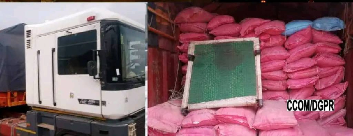 SORTIE FRAUDULEUSE D&rsquo;INTRANTS AGRICOLES  : Un camion chargé d’engrais arraisonné à Kalalé