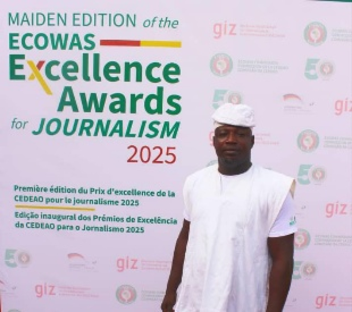 Prix d'excellence de la Cedeao pour le journalisme 2025: Serge Fanou de Banigansé Fm récompensé