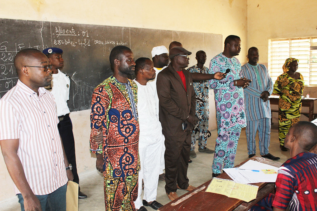 BANIKOARA/EXAMEN DU BAC 2022 : Le maire Sarako Tamou exhorte les candidats à la concentration