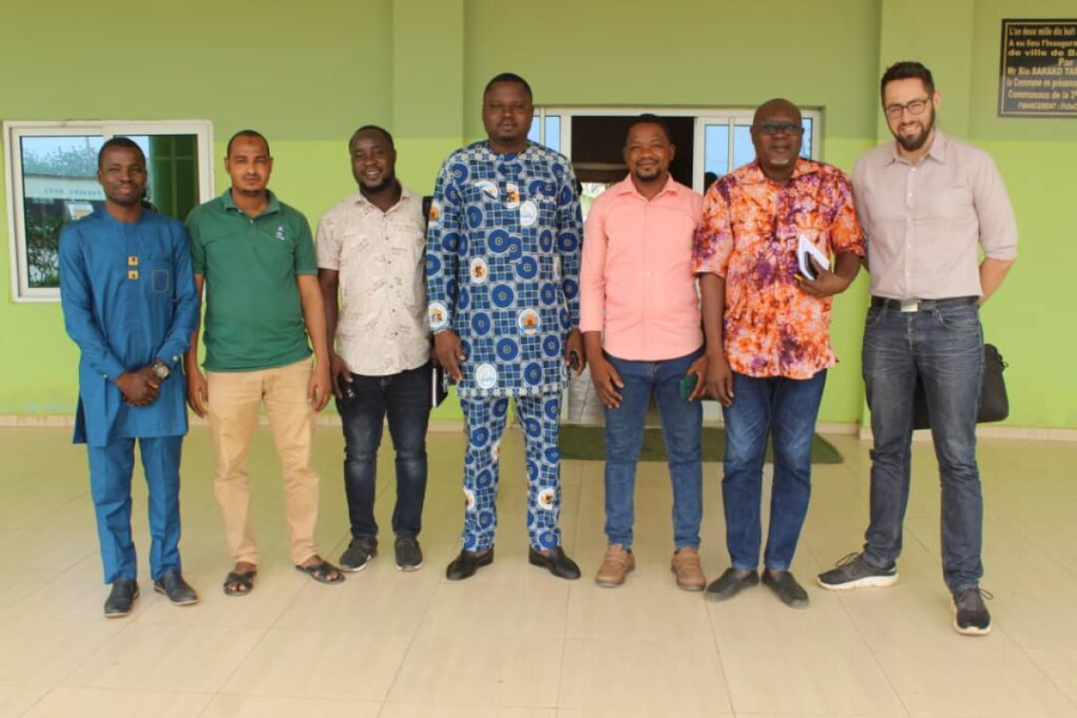 PROMOTION DE LA COHÉSION SOCIALE À BANIKOARA : Bio Sarako Tamou reçoit des responsables de Gered Ong et Giz-Zfd