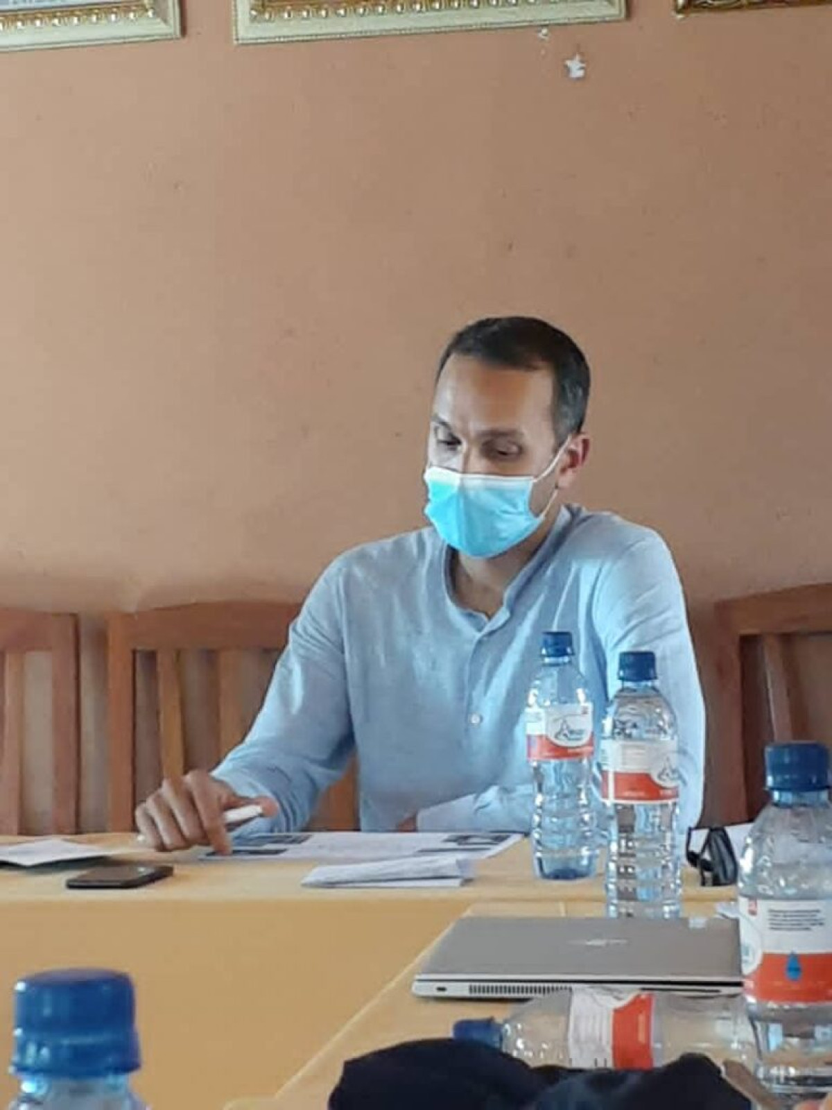 VISITE DU CHARGE DE PROGRAMME PORTEFEUILLE BENIN DE LA CENTRALE DDC A L&rsquo;ADECOB : Peter Frederico satisfait des résultats du programme Asgol