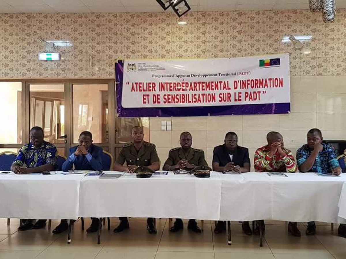 ATELIER INTERDÉPARTEMENTAL D&rsquo;INFORMATION ET DE SENSIBILISATION SUR LE PADT :  Le Programme d&rsquo;Appui au Développement Territorial connu par ses acteurs