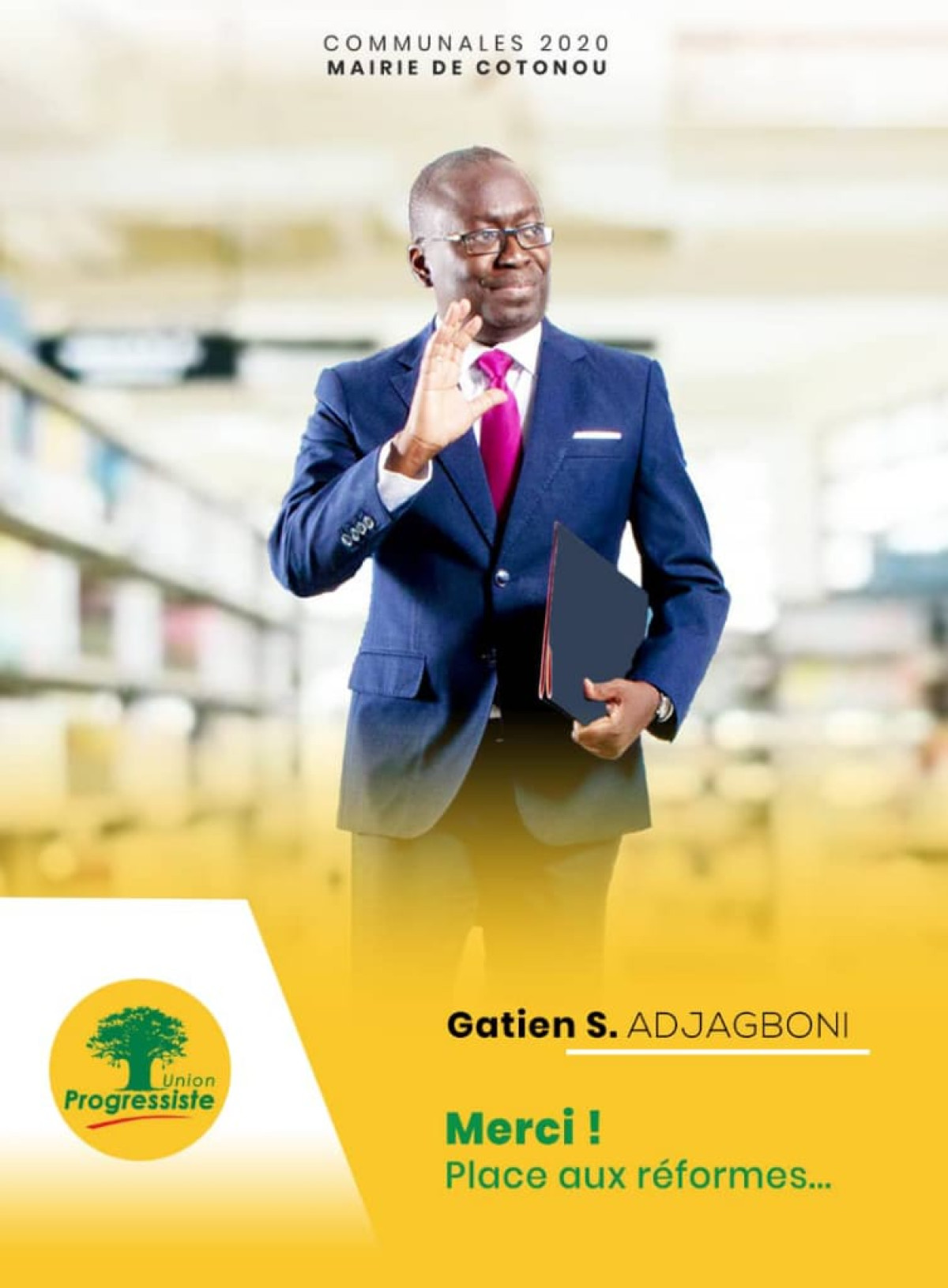 RÉSULTATS DES COMMUNALES ET MUNICIPALES DU 17 MAI : Message de Gatien Sèdami Adjagboni