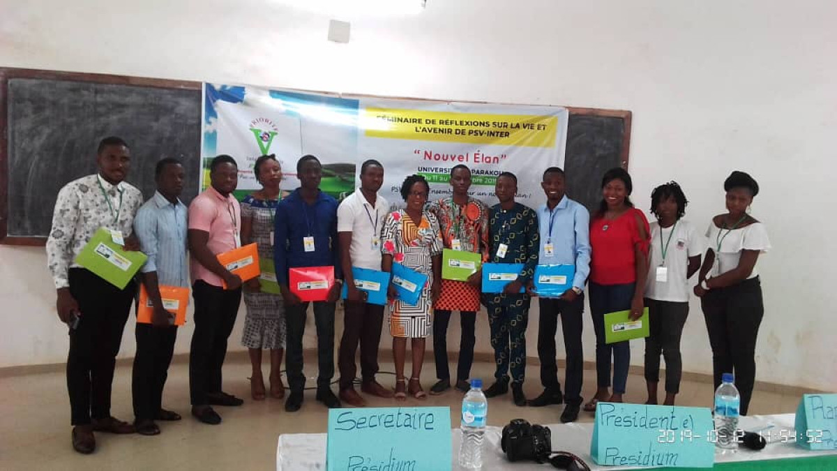 POUR UN NOUVEL ÉLAN DE LEUR ORGANISATION : Les statuts de l&rsquo;Ong Psv-inter revus
