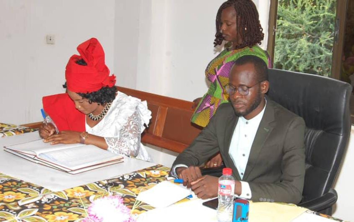 DIRECTION DÉPARTEMENTALE DES AFFAIRES SOCIALES ET DE LA MICROFINANCE DE L&rsquo;ATACORA : Saoudatou Zakari installée dans ses nouvelles fonctions