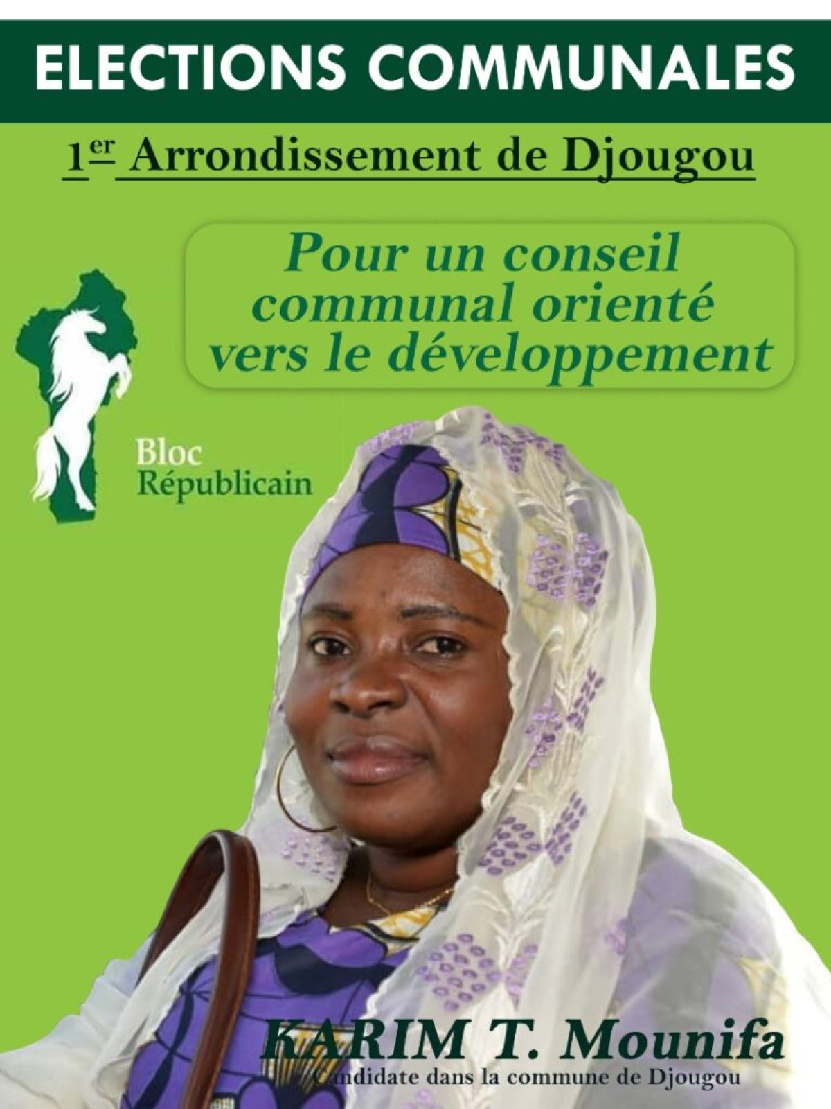 CONSEIL COMMUNAL DE DJOUGOU  : La conseillère Mounifa Karim Tidjani installée