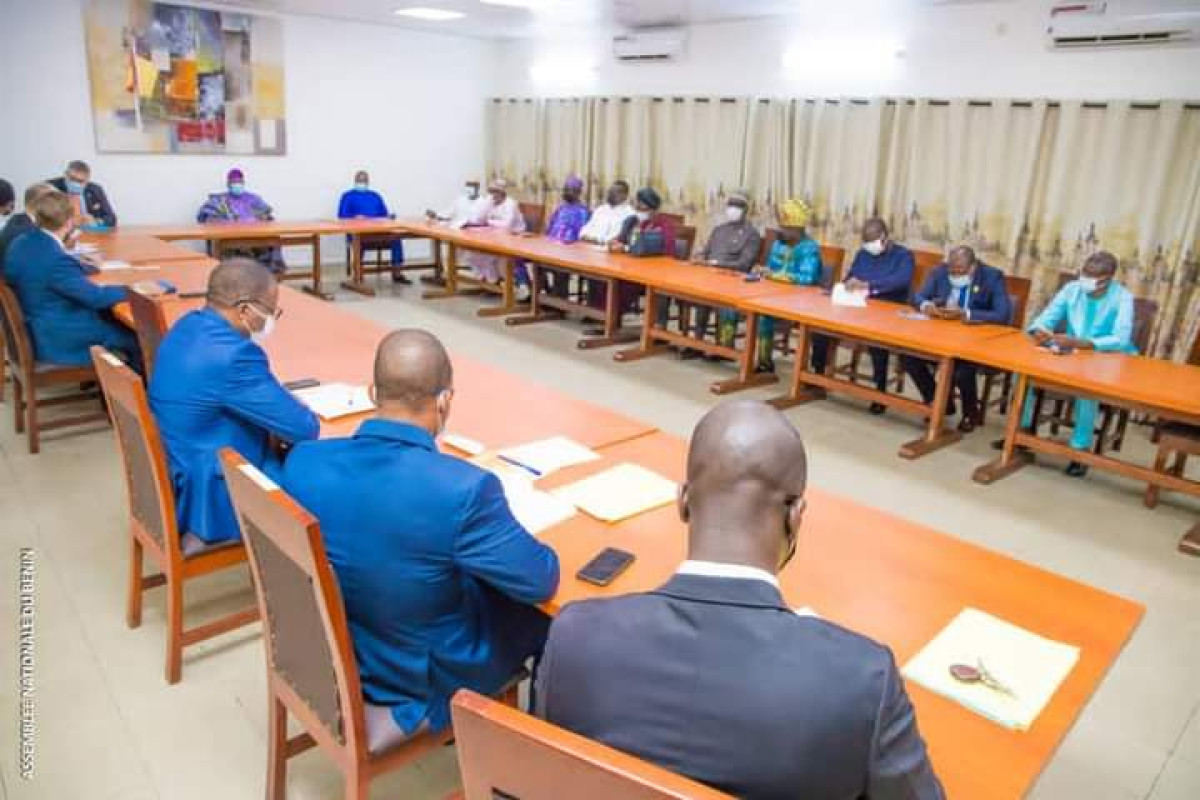 ASSEMBLEE NATIONALE BENINOISE : Une délégation du parlement Allemand chez le président Vlavonou