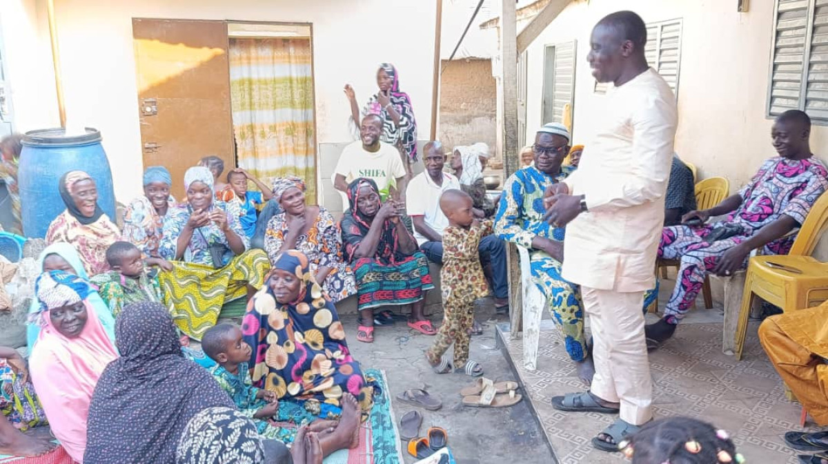 Candidat aux municipales à Parakou: Dr Ir Abdou Razak Maman fait bouger les lignes aux quartiers Baparapé et Agbagba