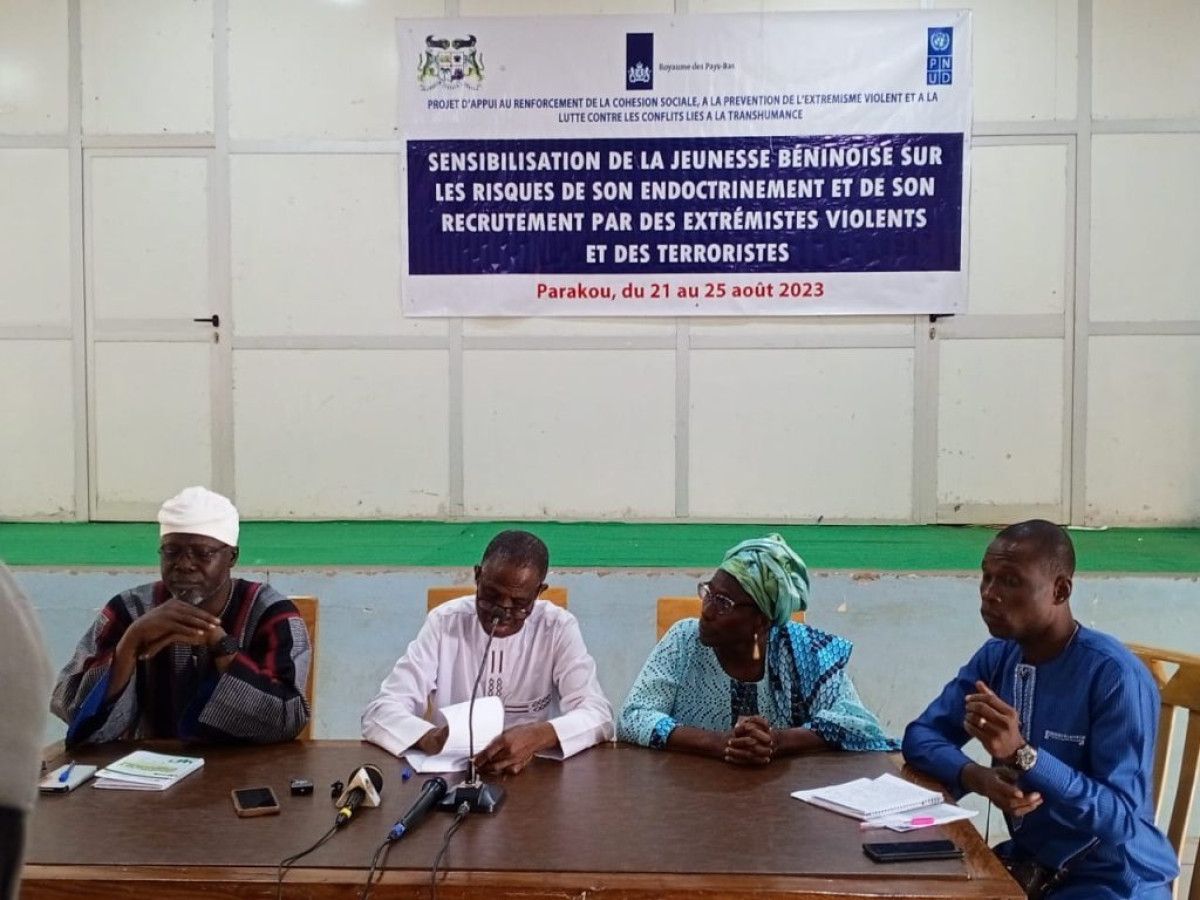 PRÉVENTION DE L&rsquo;EXTRÉMISME VIOLENT AU BÉNIN : La jeunesse du Borgou sensibilisée