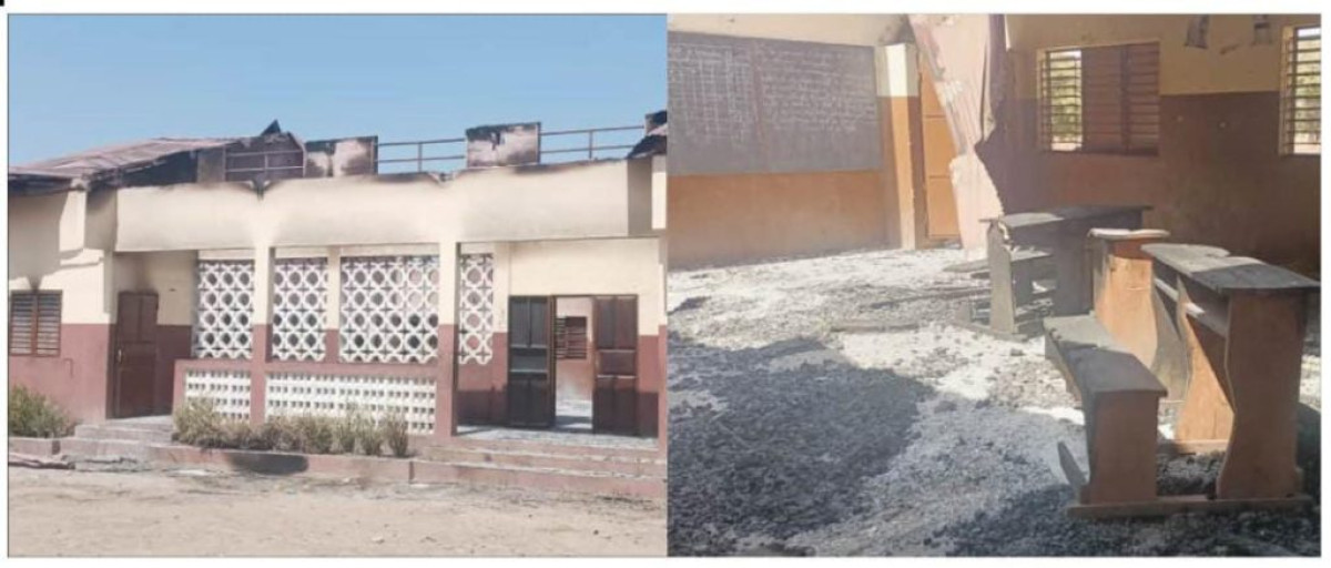 BANIKOARA/APRÈS L&rsquo;ATTAQUE DE l&rsquo;EPP GUIMBAGOU  PAR DES INDIVIDUS ARMÉS,  Difficile pour les écoliers de reprendre les cours  . Le Ddemp de l&rsquo;Alibori fait le constat