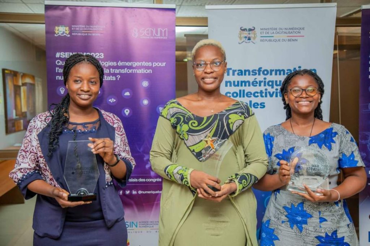 BÉNIN : Les lauréates du concours Amazones du digital récompensées