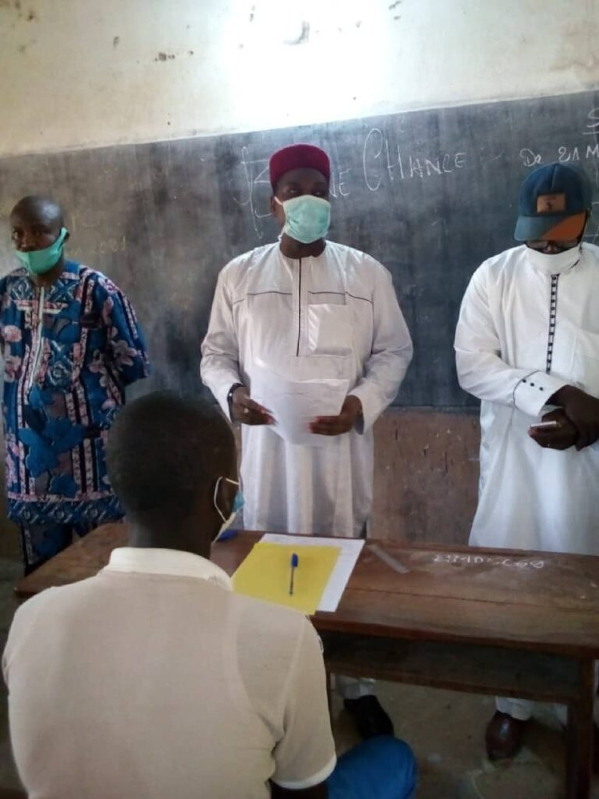 BEPC 2021 A MALANVILLE : Le maire Guidami Gado a donné le top