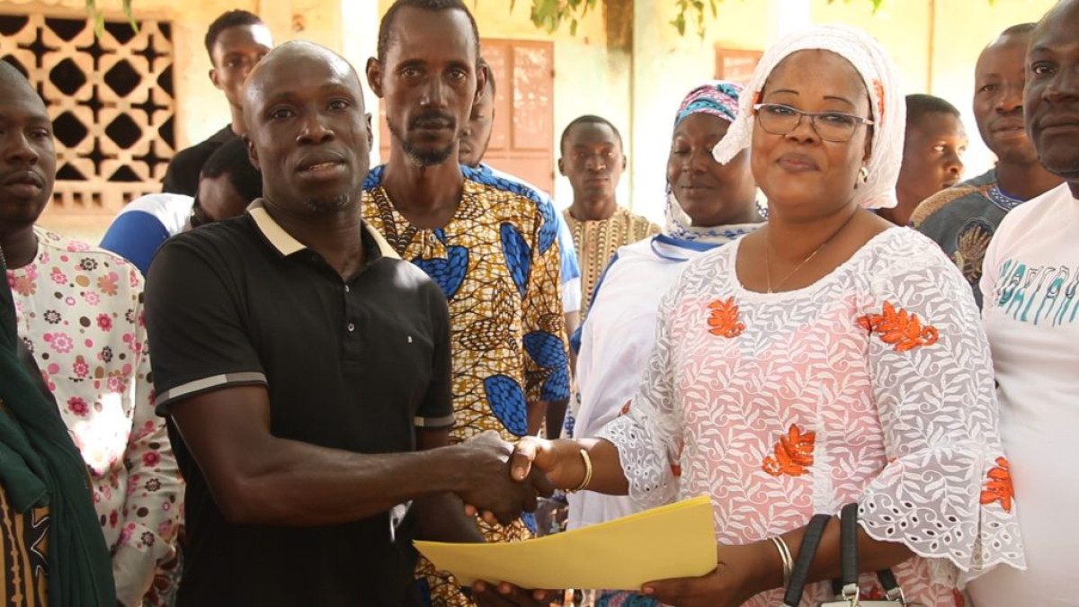 ACTUALITÉ POLITIQUE À PARAKOU : Achille Agueh adhère au Réseau Ousmane Traoré