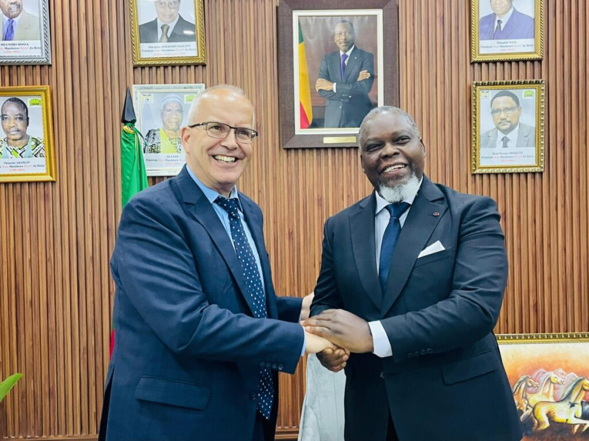 Coopération haac-ambassade d’allemagne au bénin: Édouard Loko échange avec Stefan Buchwald