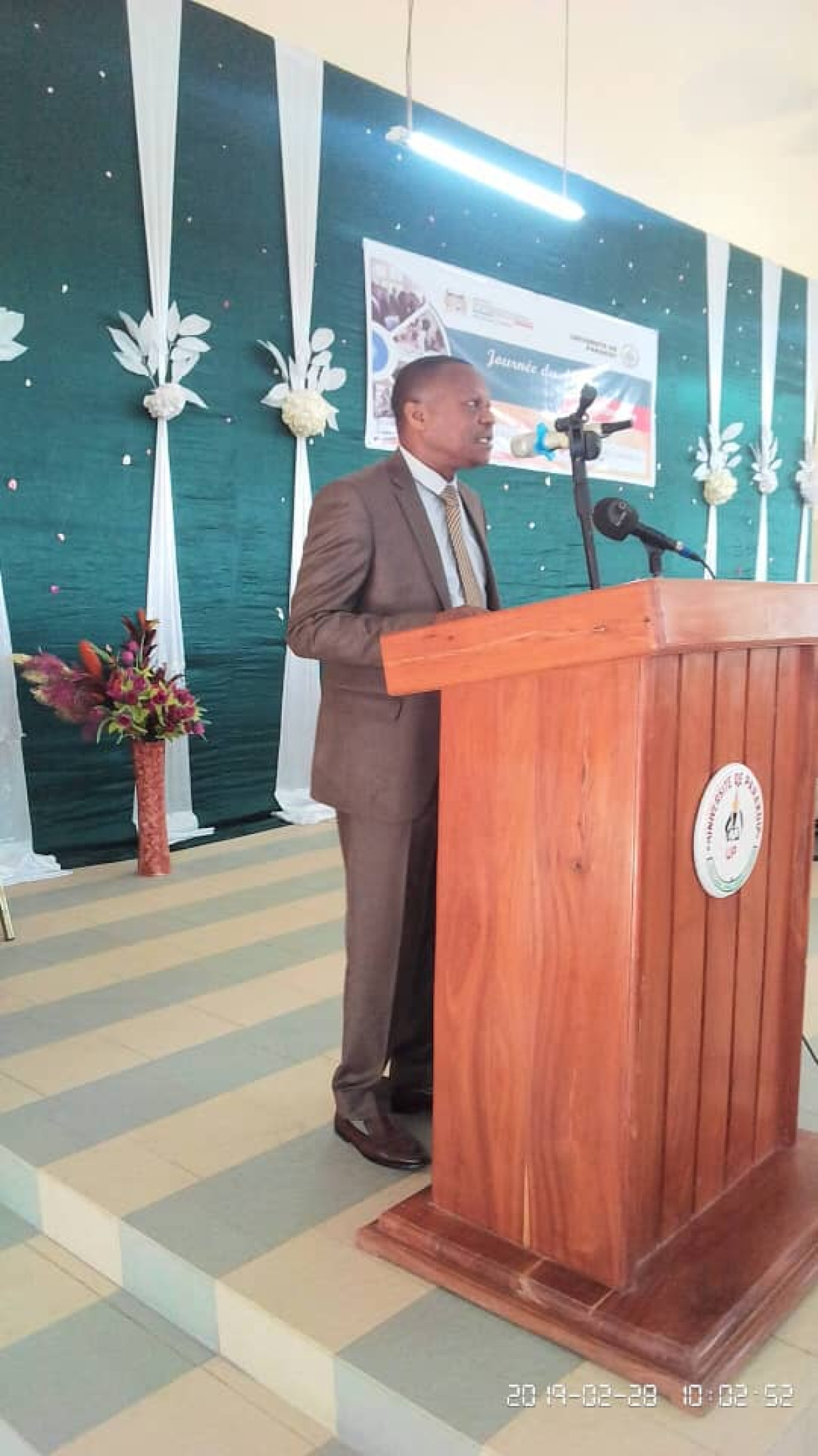 3E ÉDITION DE LA JOURNÉE DU MÉRITE A l&rsquo;UP : Prosper Gandaho galvanise sa troupe par des distinctions