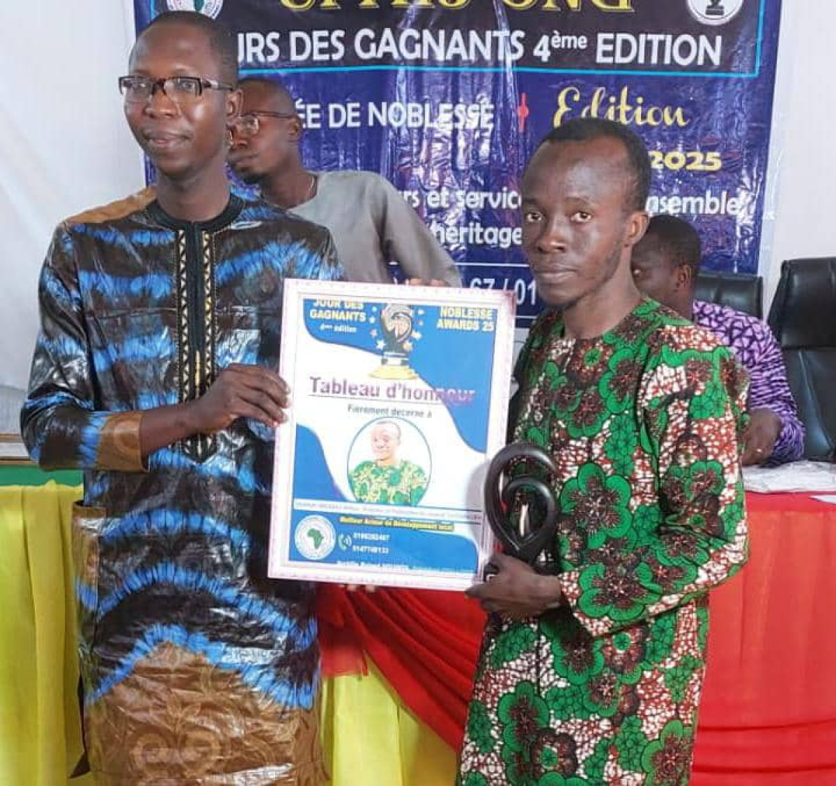 Pour son engagement au service du développement à Kandi: Ikililou Adamou Idrissou distingué aux Noblesses Awards 2025