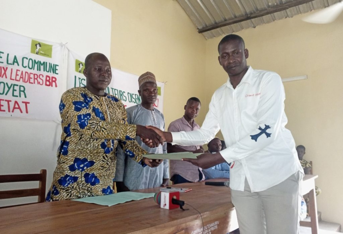 MESURES DU GOUVERNEMENT EN FAVEUR DE LA FILIÈRE SOJA, La reconnaissance des sojaculteurs de Tchaourou à l&rsquo;endroit de Talon et du Br