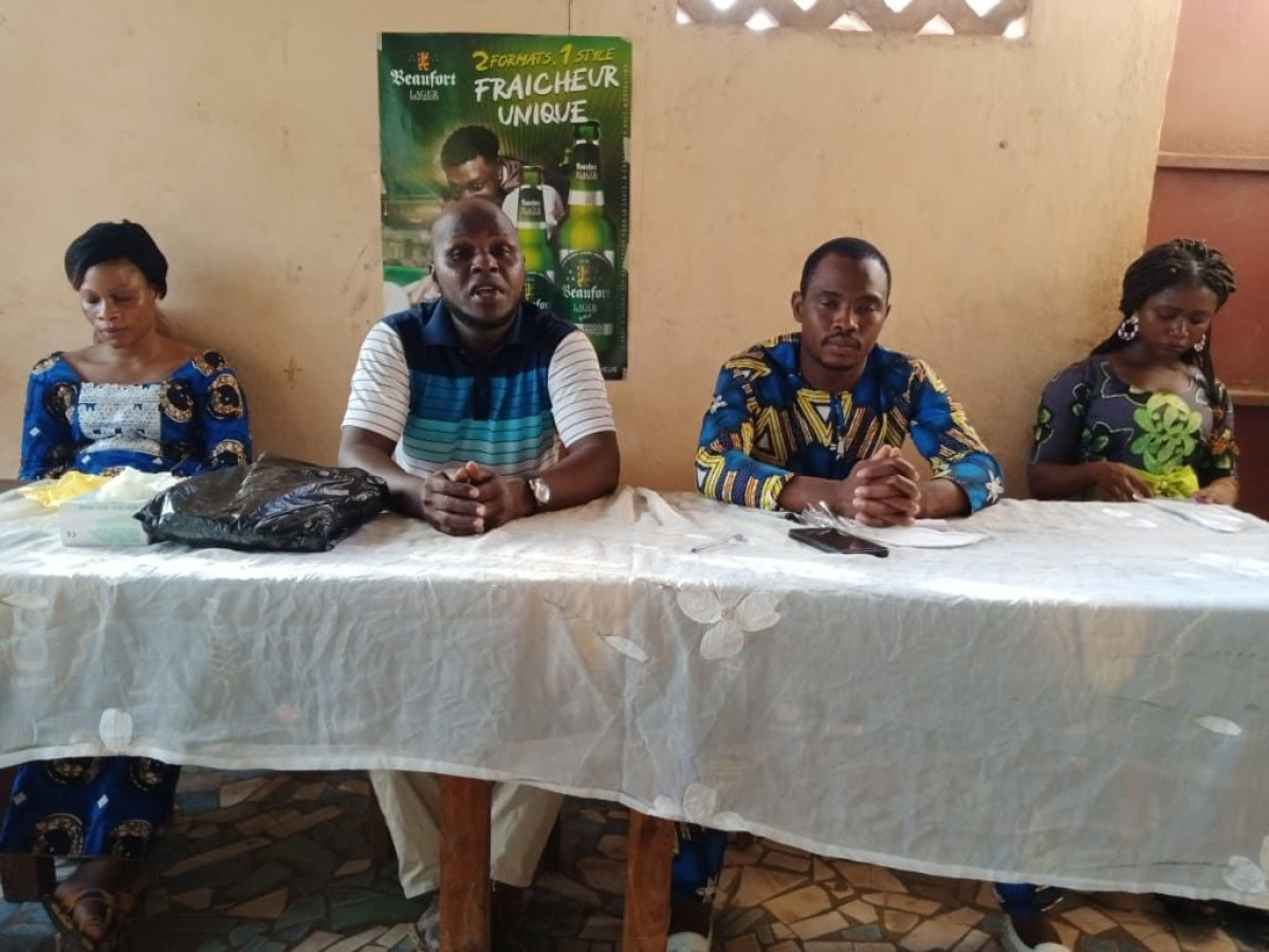 SENSIBILISATION DE LA JEUNESSE SUR LE CORONAVIRUS : Les jeunes engagés du Br accompagnent le conseil municipal de Parakou