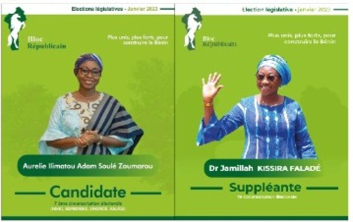 ÉLECTIONS LÉGISLATIVES DE 2023 DANS LA 7E CE : Voici pourquoi il faut choisir le parti Br qui porte Aurélie Adam Soulé et Jamillah Kissira