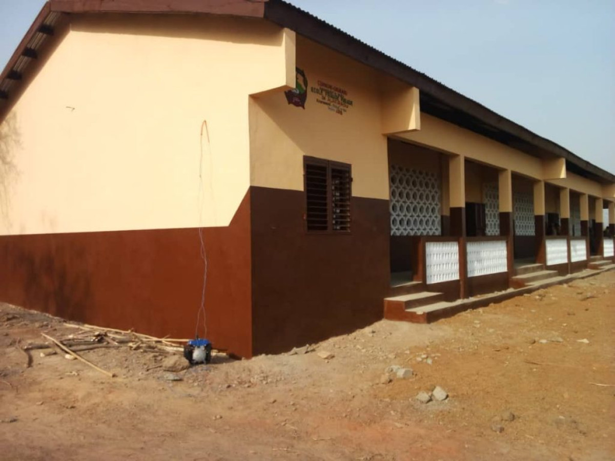 EDUCATION A GOGOUNOU :  De nouvelles salles de classe au profit des écoliers