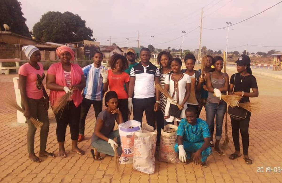 SALUBRITÉ À PARAKOU : Le Groupe de presse Daabaaru montre le bon exemple