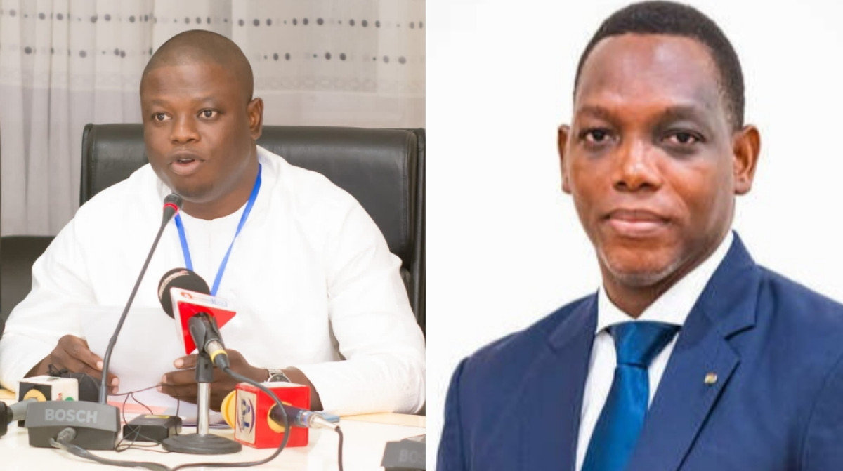 AUDIENCE AU MINISTÈRE DE LA JUSTICE : Barnabas Orou Kouman présente l&rsquo;Unamel-Bénin à Yvon Détchénou . Le Garde des Sceaux disposé à accompagner l&rsquo;Unamel-Bénin