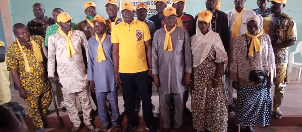 LÉGISLATIVES DE JANVIER 2023 À PARAKOU : Abdou-Raouf Céci Sidi arrache des militants Fcbe pour Up-R