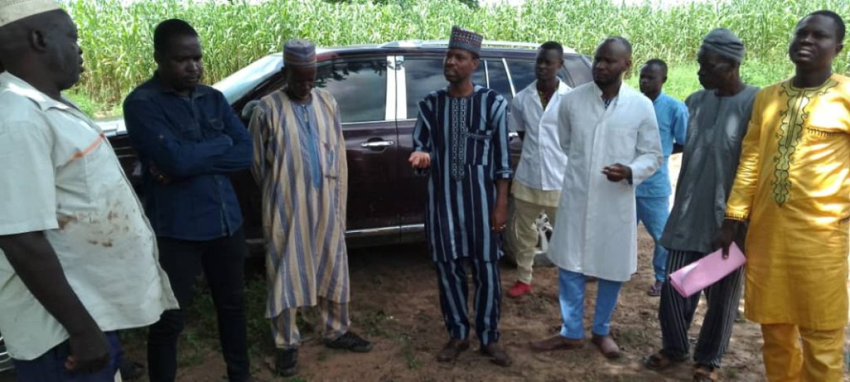 GOGOUNOU/RÉHABILITATION DES CENTRES DE SANTE DE FANA ET OUESSENE :  Le maire Tidjani remet les sites à l&rsquo;entreprise